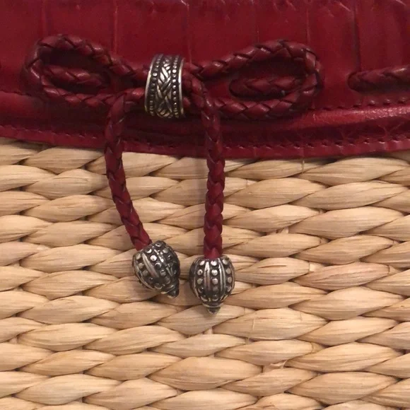 SALE!!! Brighton Straw/Raffia Shoulder Bag - Picture 9 of 12